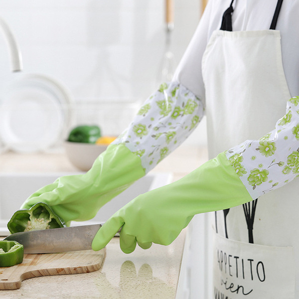 Long Silicon Hand Gloves